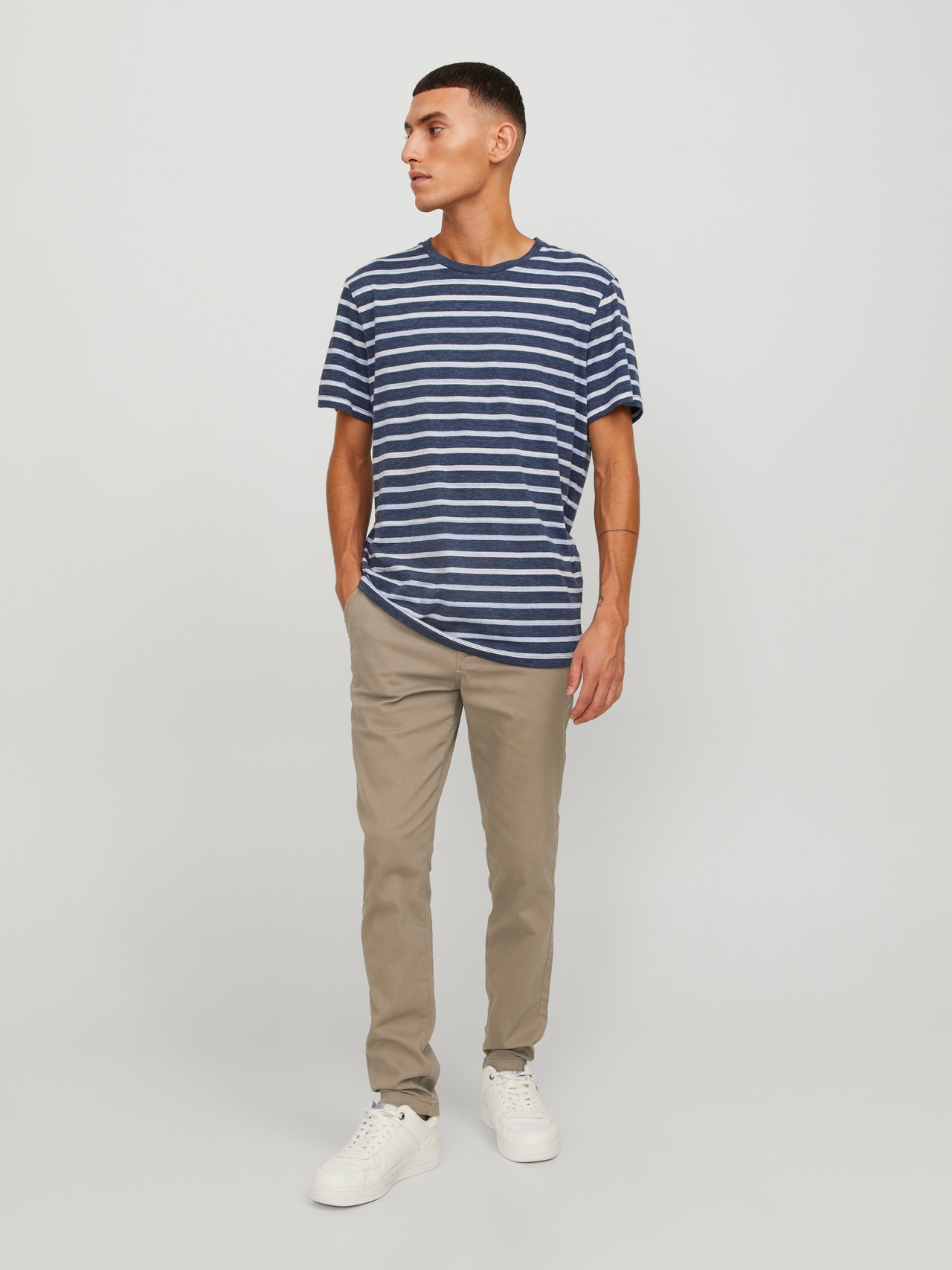 Jack & Jones 2-pakning Slim Fit Chinobukse -Beige - 12180705