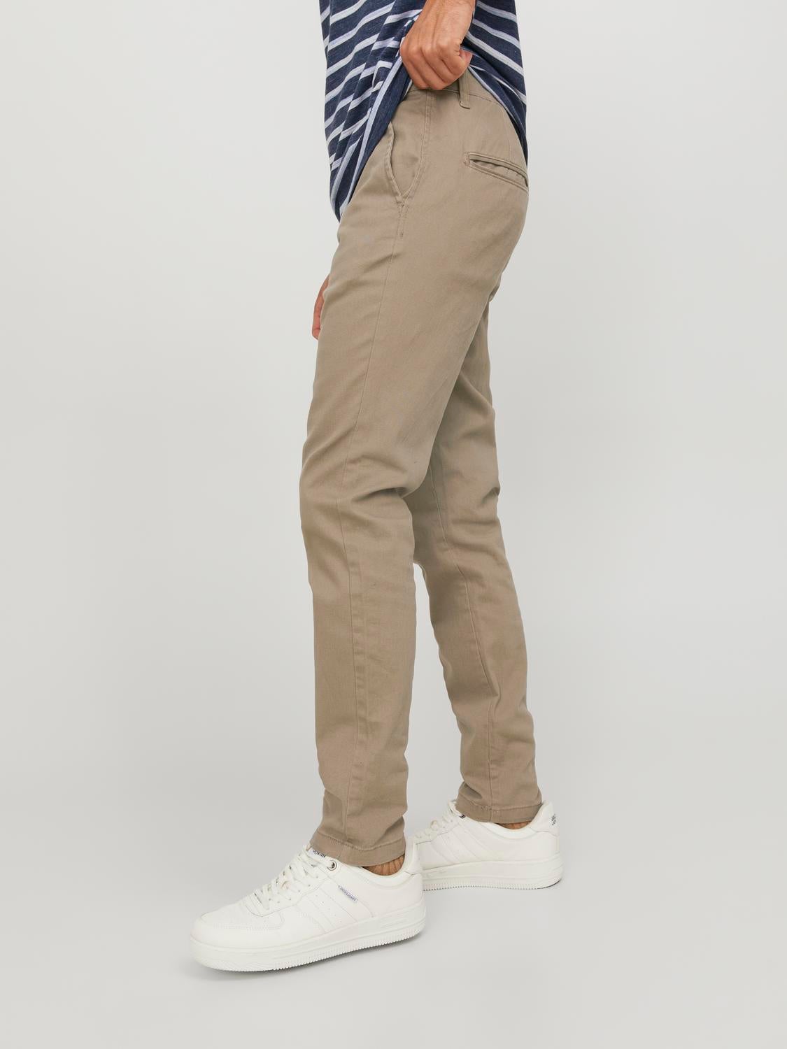 2-pack Slim Fit Chino trousers | Beige | Jack & Jones®