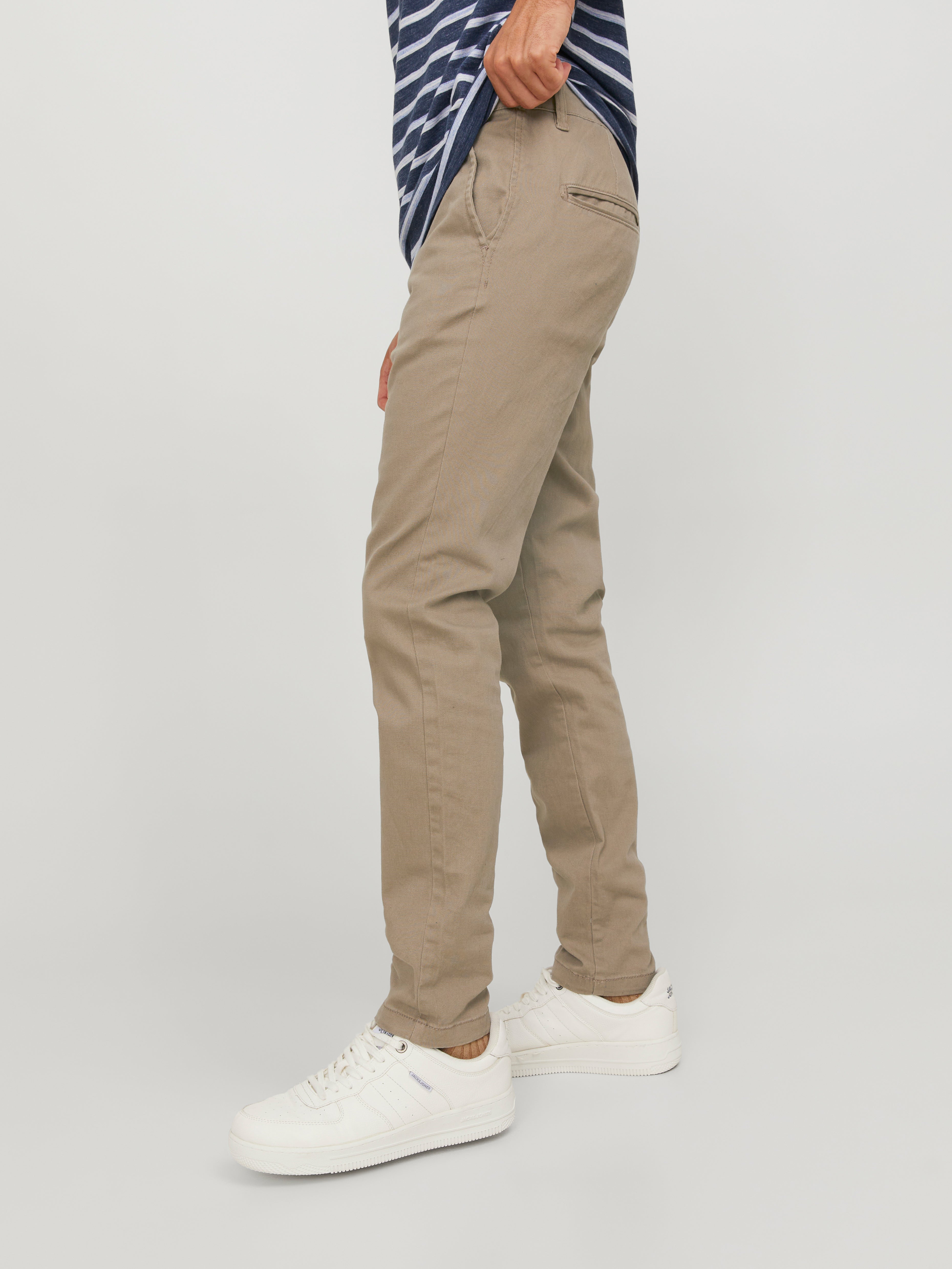 Jack & Jones 2-pak Slim Fit Spodnie chino -Beige - 12180705
