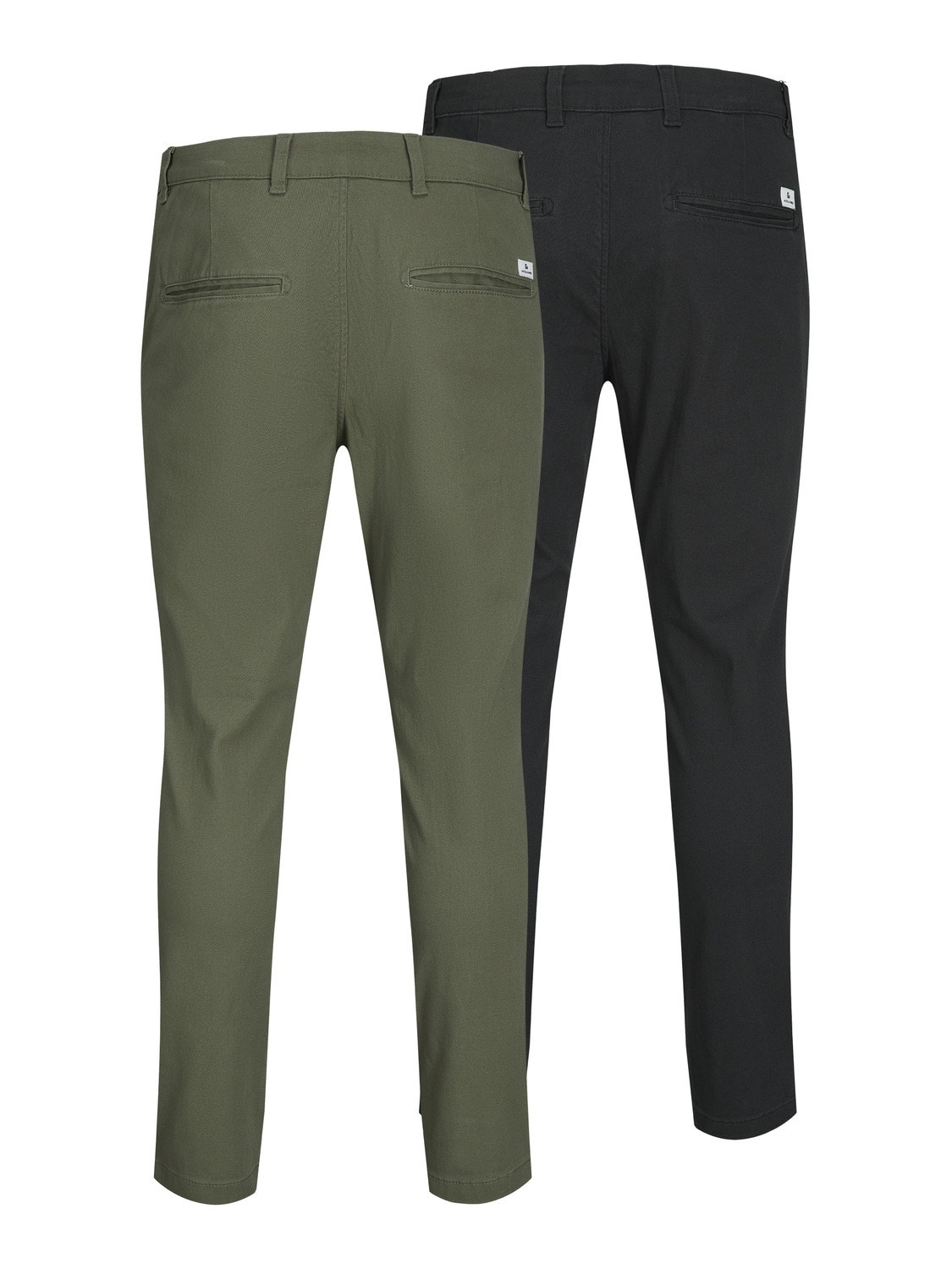 Jack & Jones Confezione da 2 Pantaloni chino Slim Fit -Black - 12180705