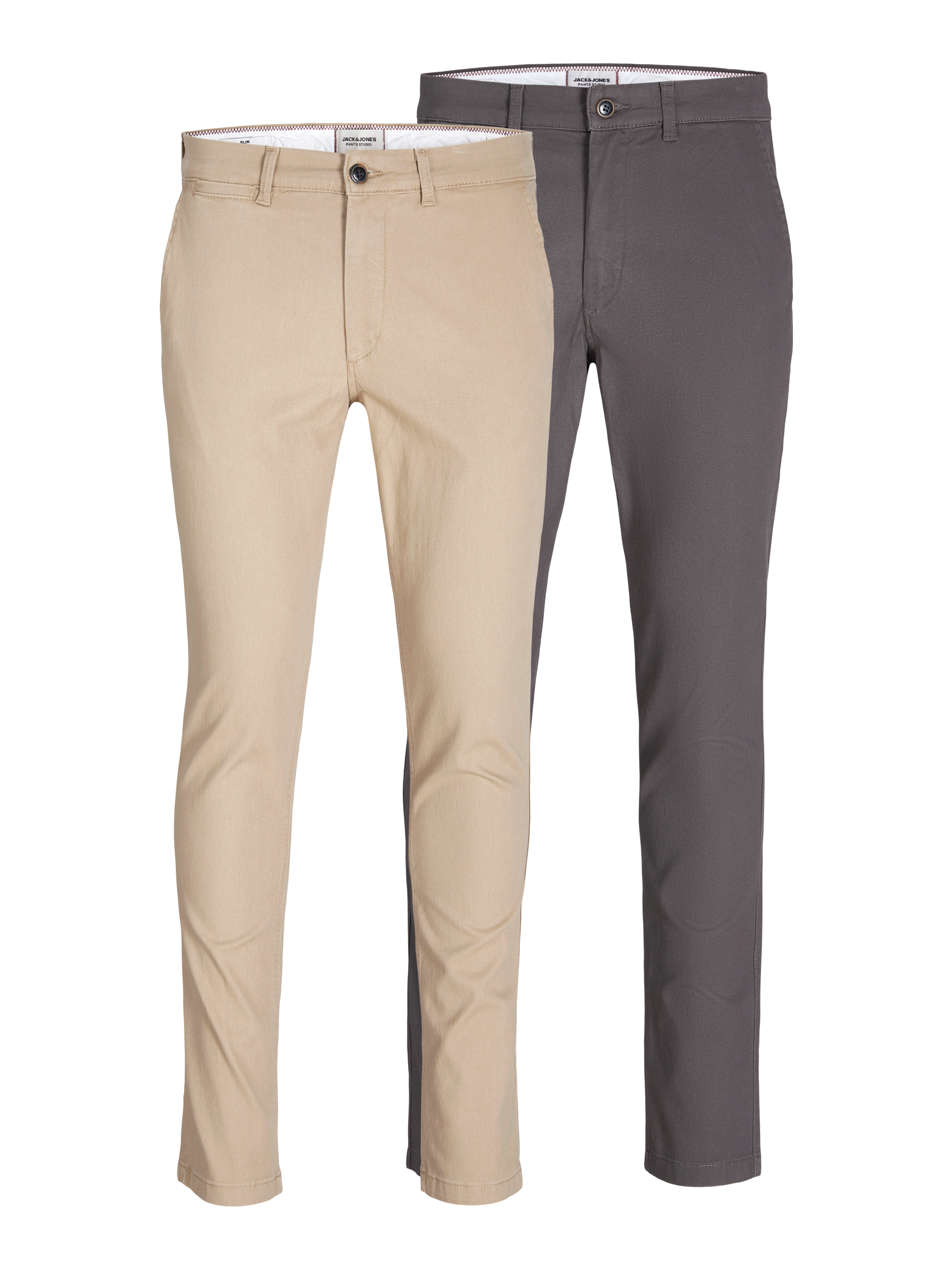 Thumbnail - 2er-pack Slim Fit Chino Hose