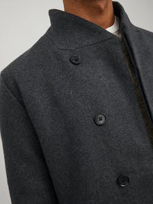 Jack & Jones Coat -Dark Grey Melange - 12180802