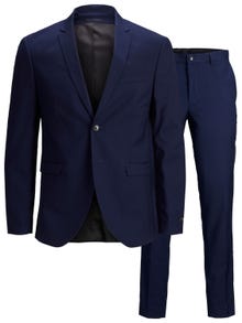 Jack & Jones JPRFRANCO Super Slim Fit Kostym -Dark Navy - 12181339