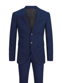 Jack & Jones JPRFRANCO Super Slim Fit Suit -Medieval Blue - 12181339