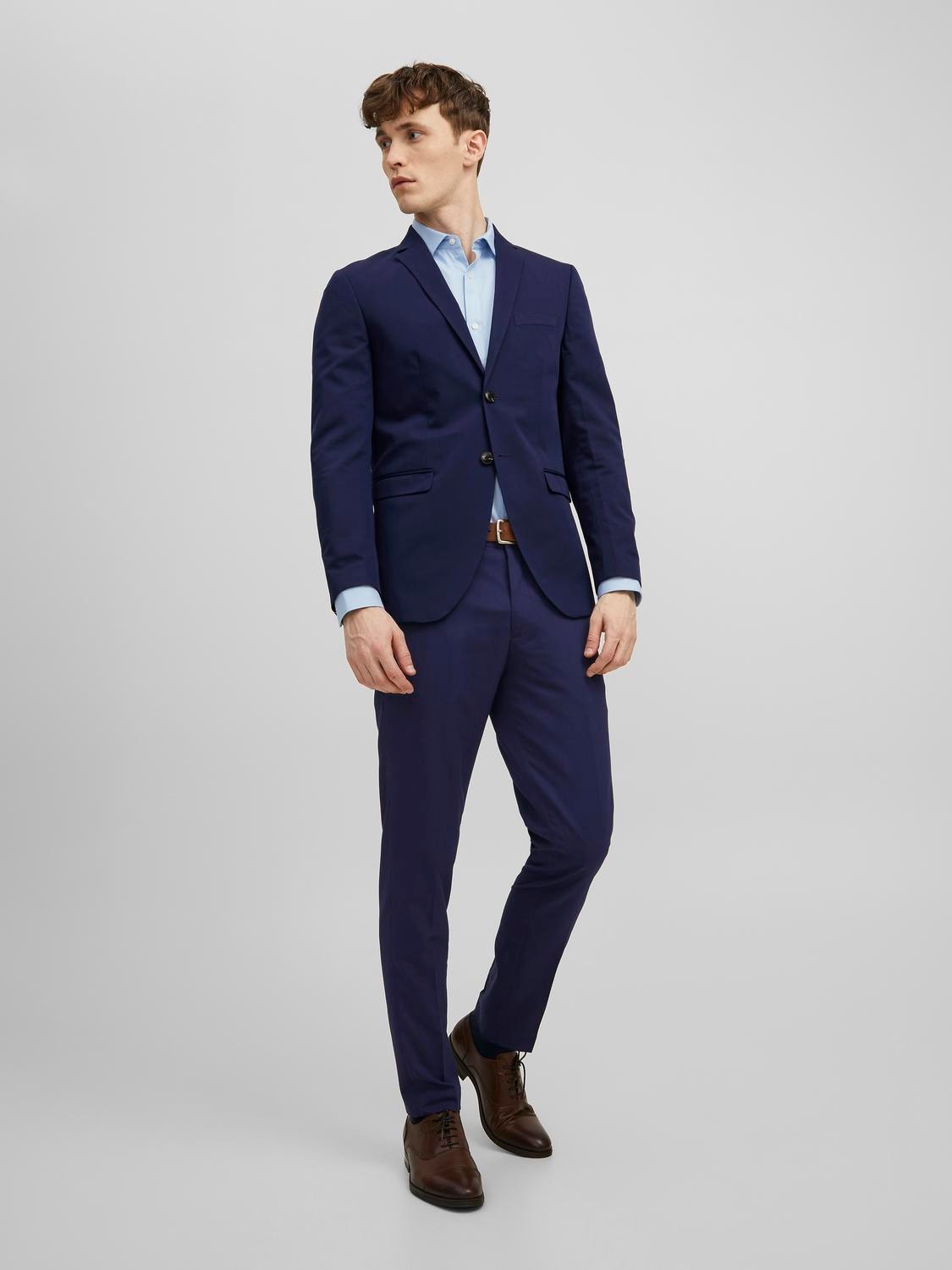 Jack & Jones JPRFRANCO Super Slim Fit Anzug -Medieval Blue - 12181339