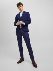 Jack & Jones JPRFRANCO Super Slim Fit Kostym -Medieval Blue - 12181339