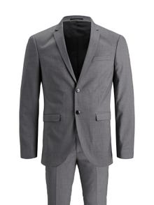 Jack & Jones JPRFRANCO Super Slim Fit Kostym -Light Grey Melange - 12181339