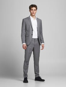 Jack & Jones JPRFRANCO Super Slim Fit Ülikond -Light Grey Melange - 12181339