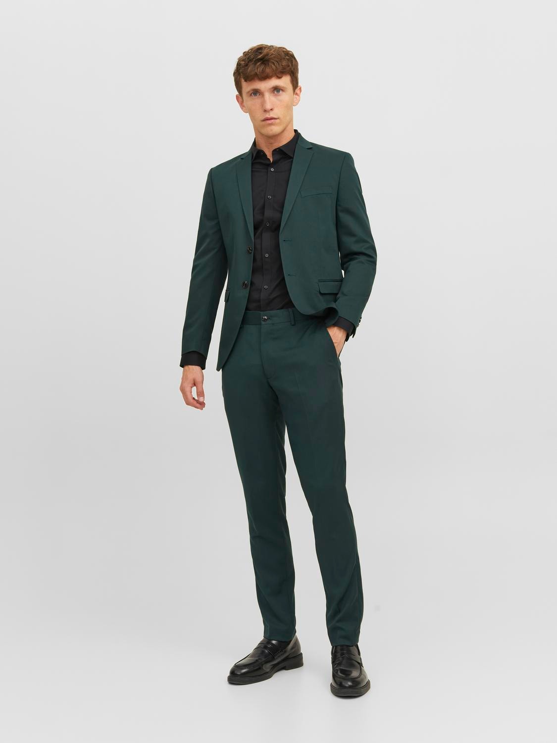 Jack & Jones JPRFRANCO Super Slim Fit Öltöny -Darkest Spruce - 12181339