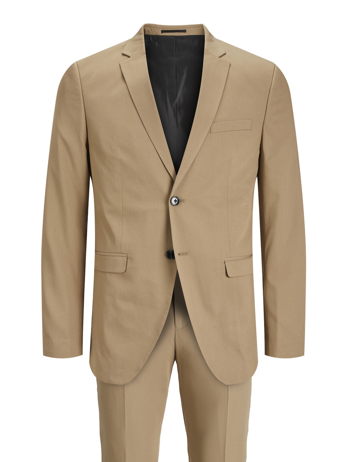 Jack & Jones JPRFRANCO Super Slim Fit Suit -Petrified Oak - 12181339