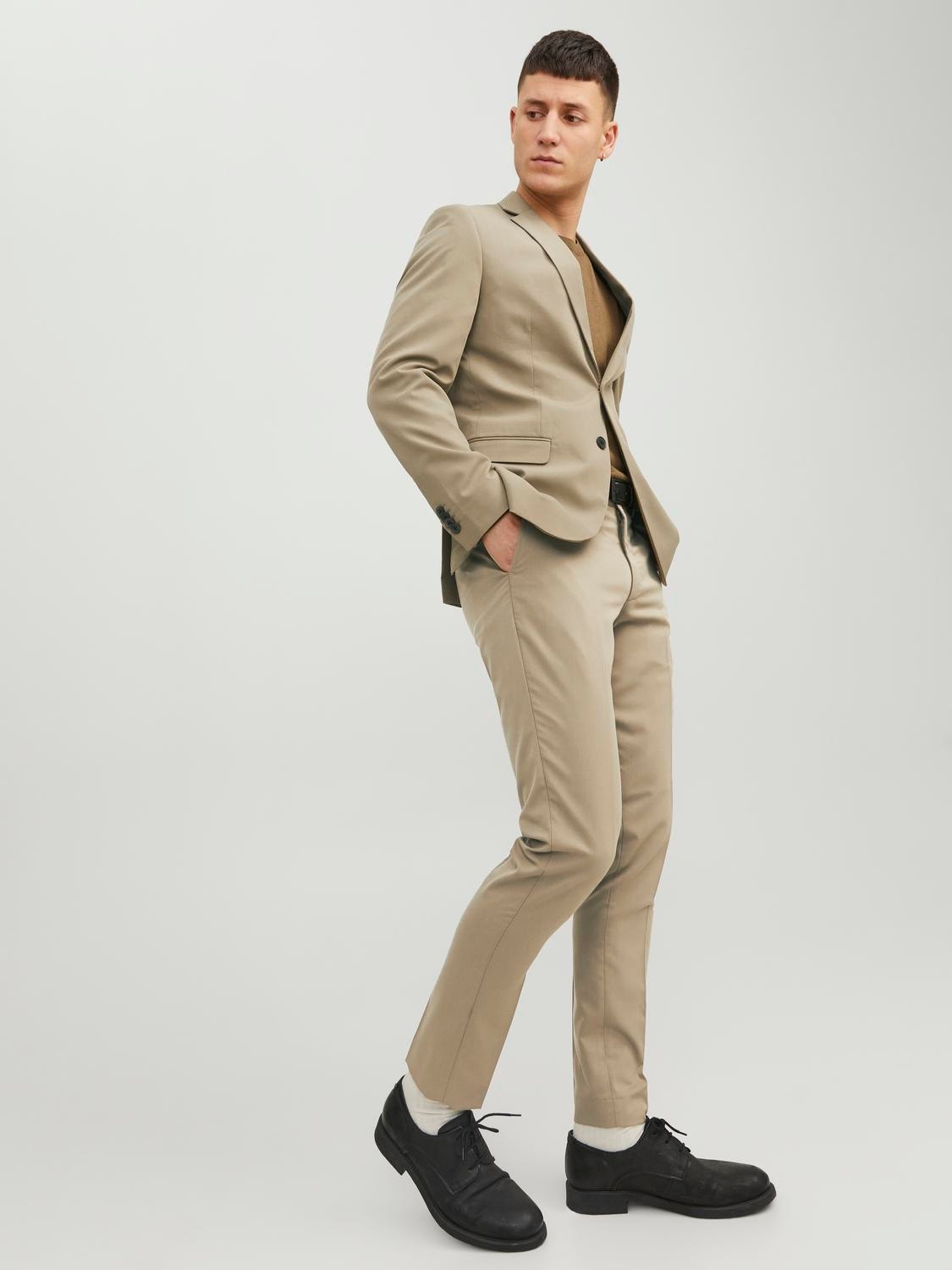 JPRFRANCO Super Slim Fit Suit | Beige | Jack & Jones®