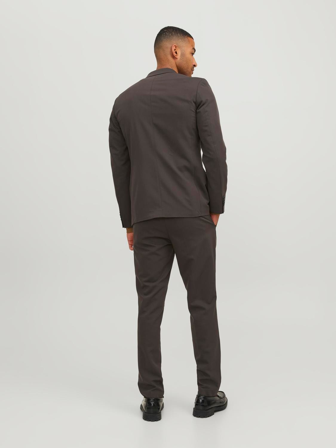 Jack & Jones JPRFRANCO Super Slim Fit Κουστούμι -Chocolate Torte - 12181339