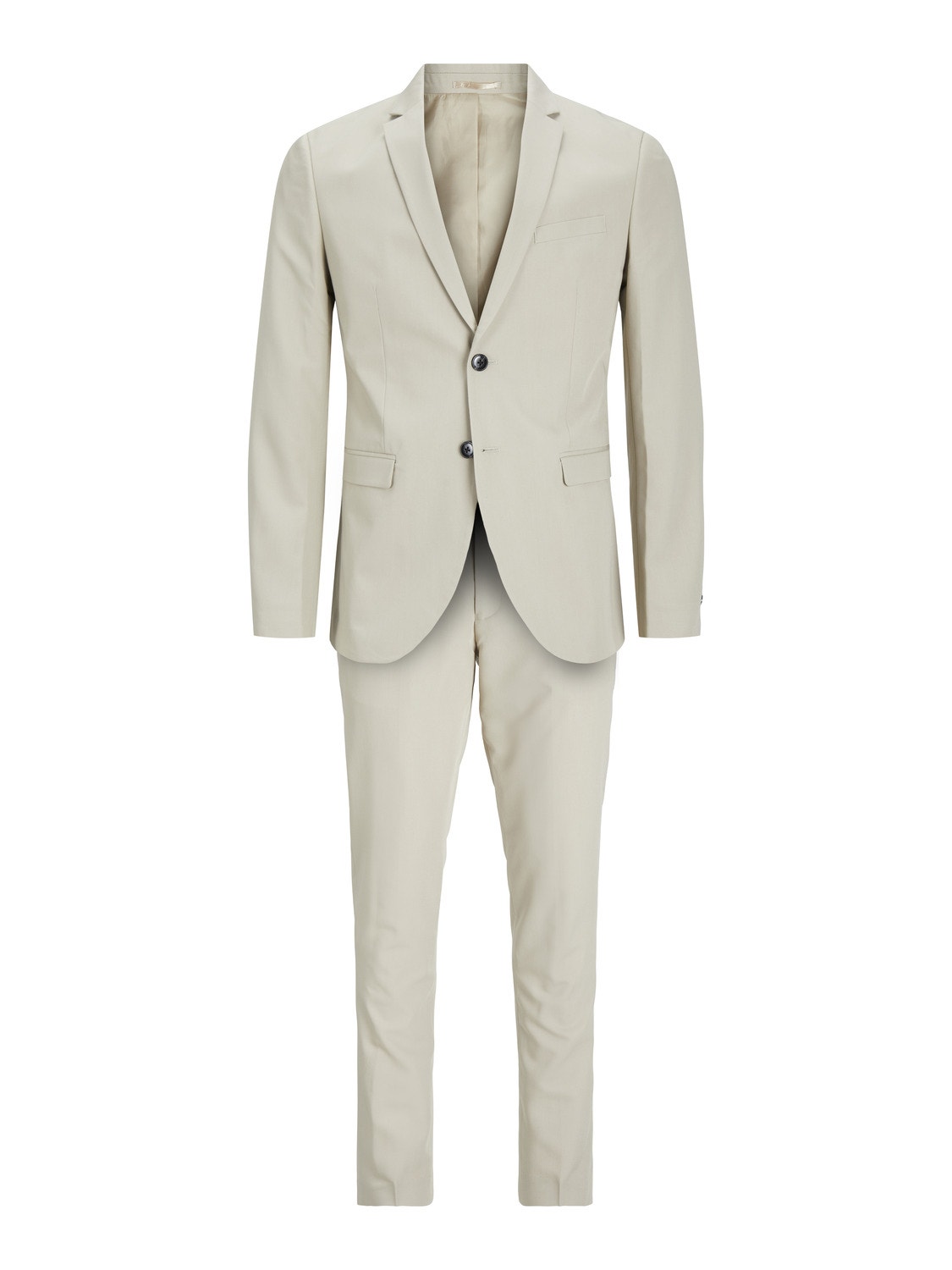 Jack & Jones JPRFRANCO Super Slim Fit Suit -Pure Cashmere - 12181339