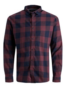 Jack & Jones Slim Fit Checked shirt -Port Royale - 12181602