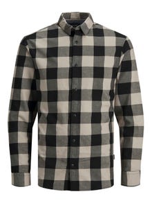 Jack & Jones Slim Fit Karo marškiniai -Crockery - 12181602