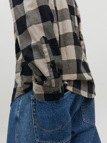 Jack & Jones Slim Fit Rutete skjorte -Crockery - 12181602