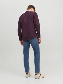 Jack & Jones Slim Fit Geruit overhemd -Navy Blazer - 12181602