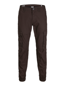 Jack & Jones Plus Size Slim Tapered Fit Cargo trousers -Delicioso - 12181655