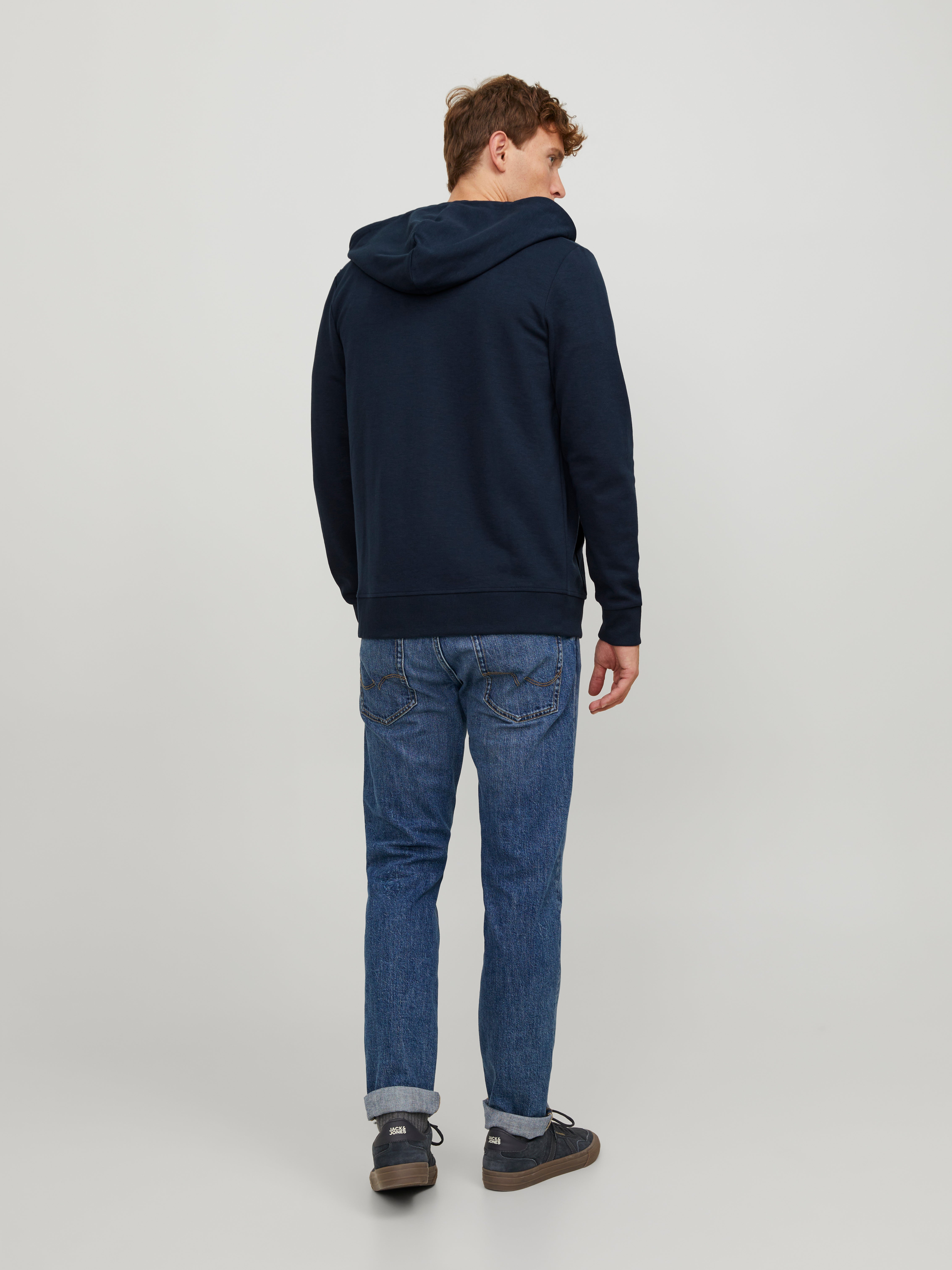 JACK & JONES Jprblaatelier: Felpa Con Cappuccio Uomo Taglio Largo, Comfort E Stile Casual