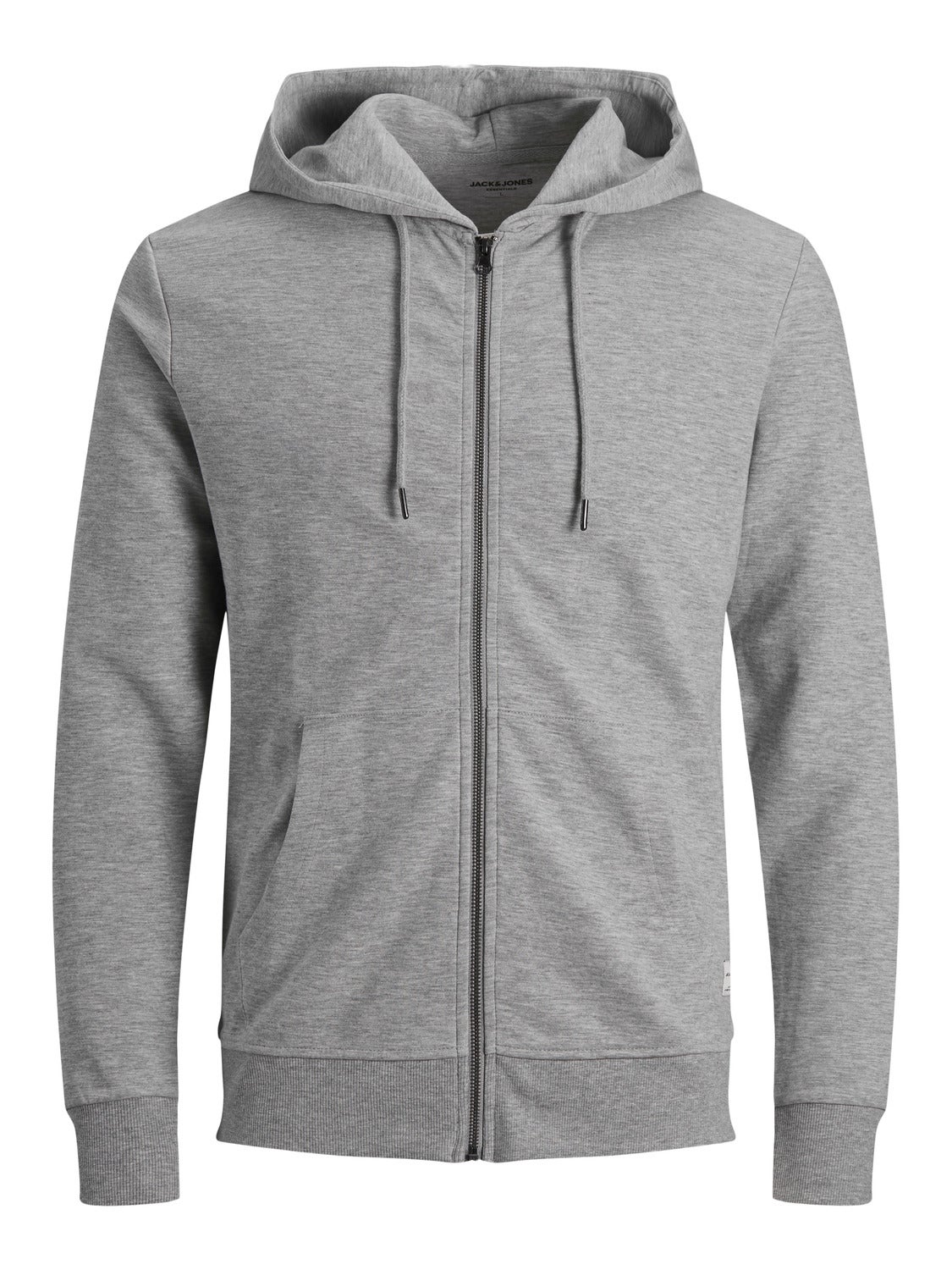 HAKRO HAKRO Premium sweat-shirt zippé unisexe, gris tacheté, taille XXL