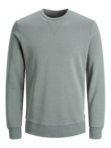 Jack & Jones Einfarbig Sweatshirt mit Rundhals -Sedona Sage - 12181903