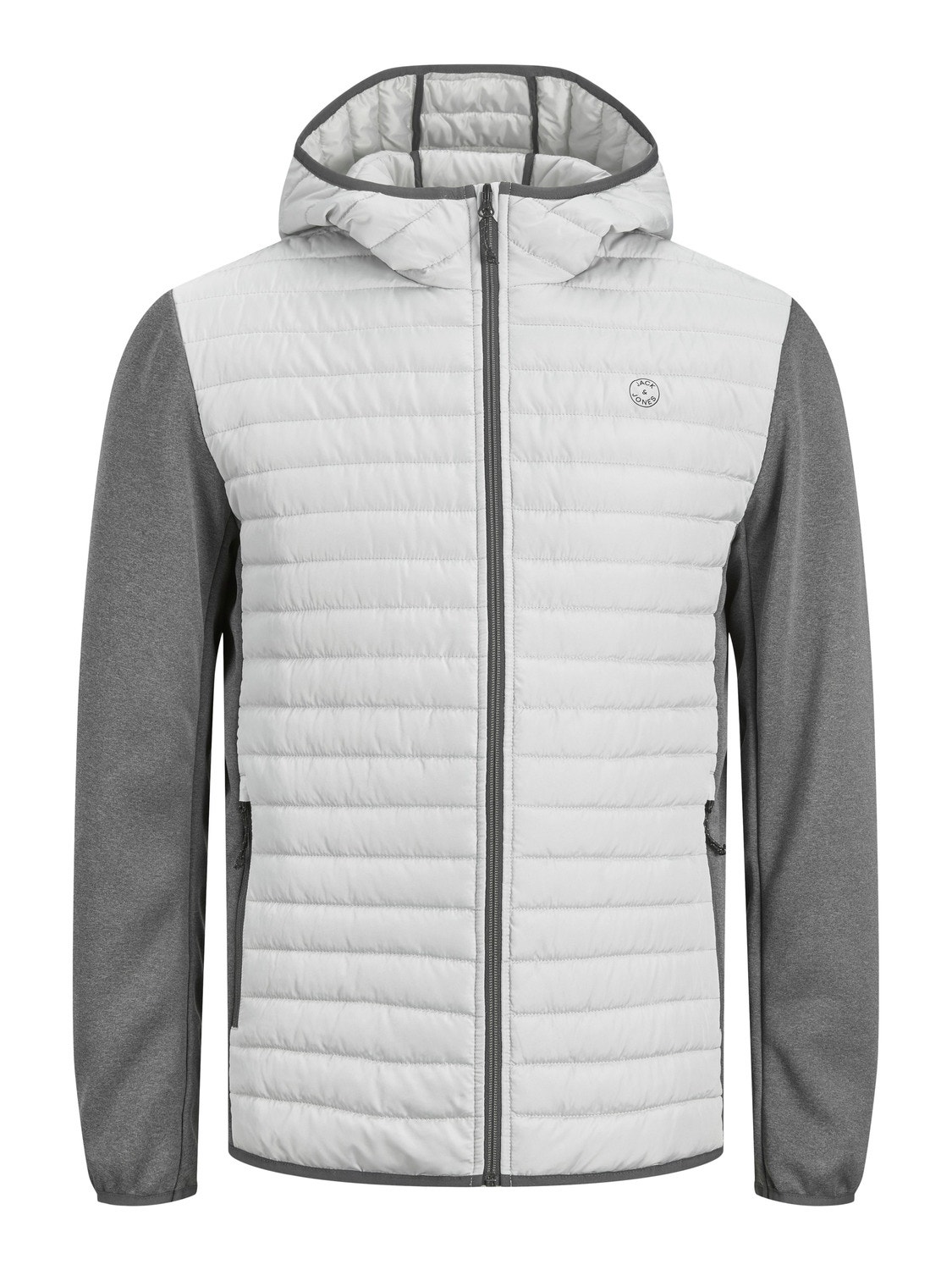 Jack & Jones Hybrid jacket -Glacier Gray - 12182242