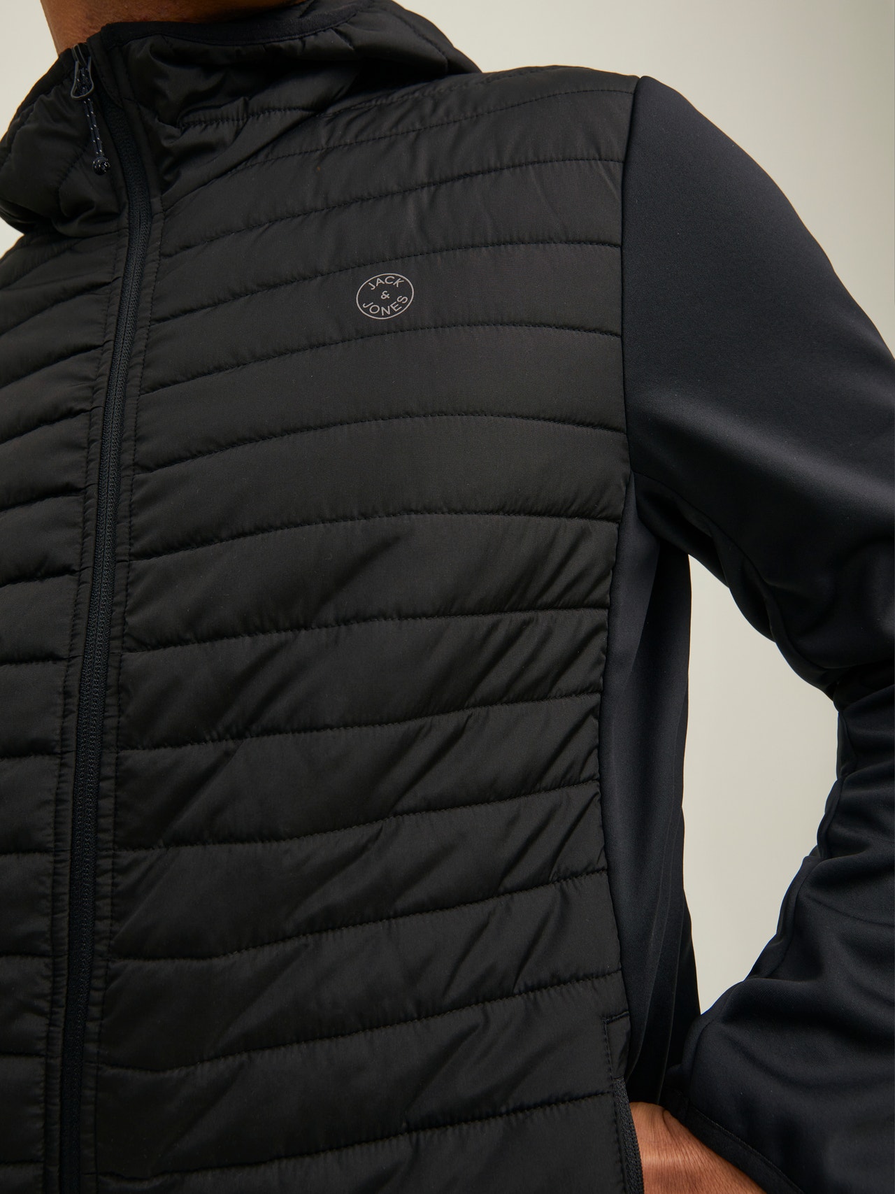 Jack & Jones PREMIUM JPRBLUALVES - Giacca da mezza stagione - black/nero Jack & Jones PREMIUM JPRBLUALVES - Giacca da mezza stagione - black/nero