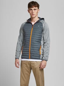 Jack & Jones Hybriditakki -Grey Melange - 12182242