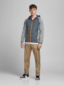 Jack & Jones Hybriditakki -Grey Melange - 12182242