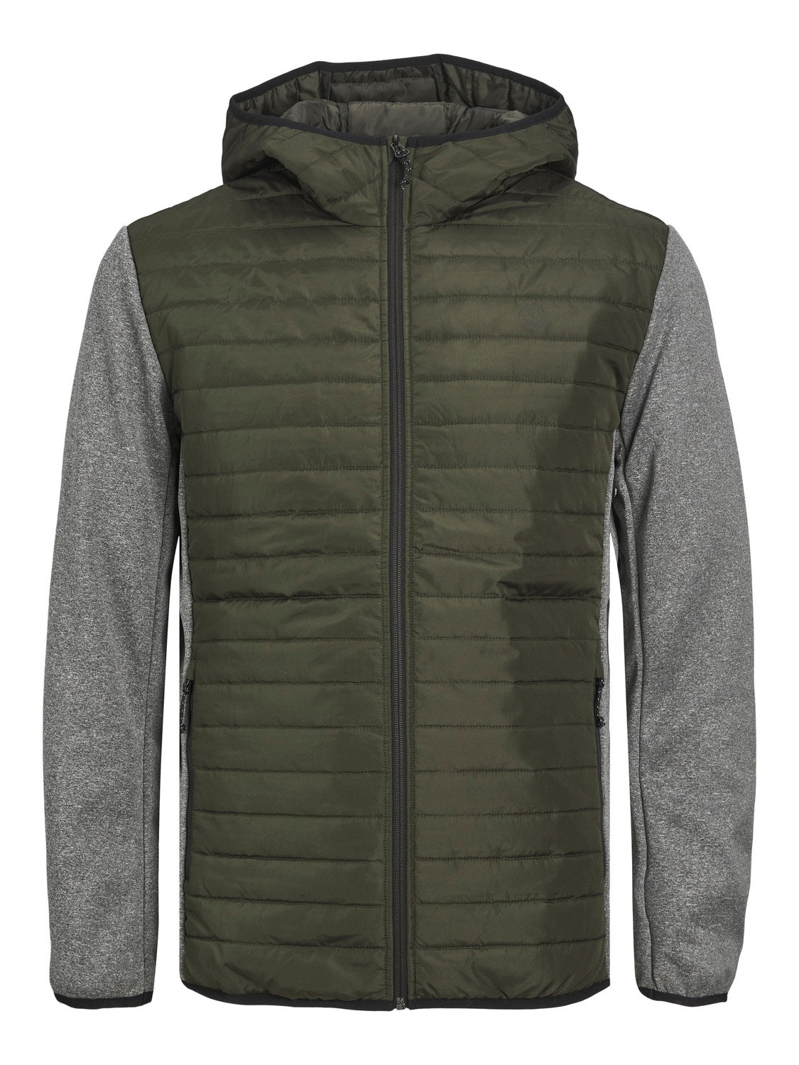 Hybrid Fleece jacket Dark Green
