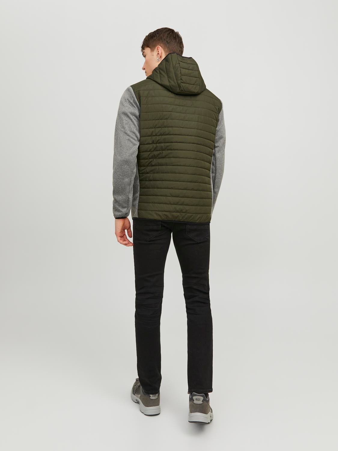 Jack and outlet jones hybrid jacket