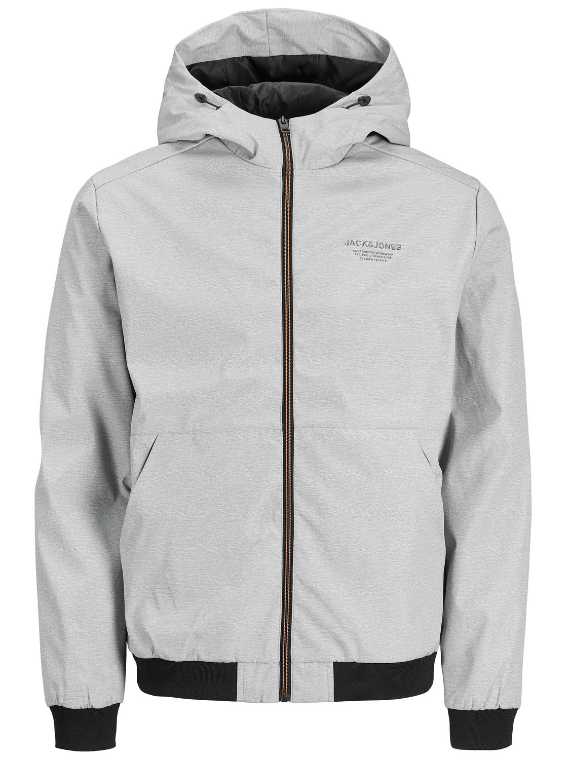 Jack & Jones Kagyló dzseki -Light Grey Melange - 12182243