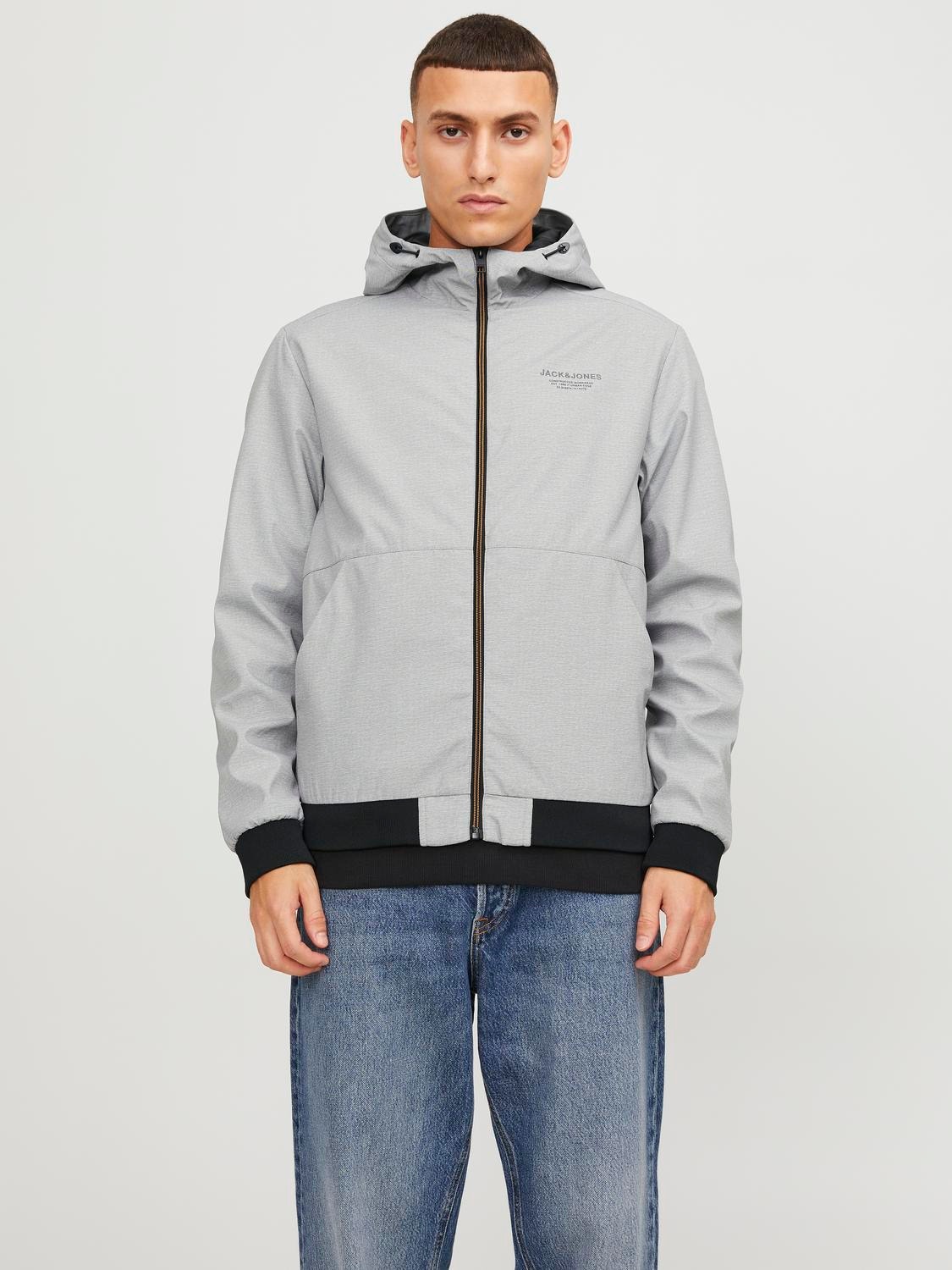 Jack & Jones LEVY TAKKI -Light Grey Melange - 12182243