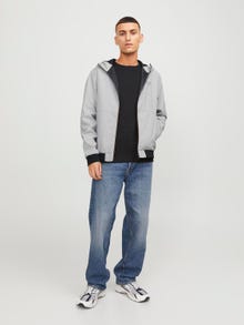 Jack & Jones Kagyló dzseki -Light Grey Melange - 12182243