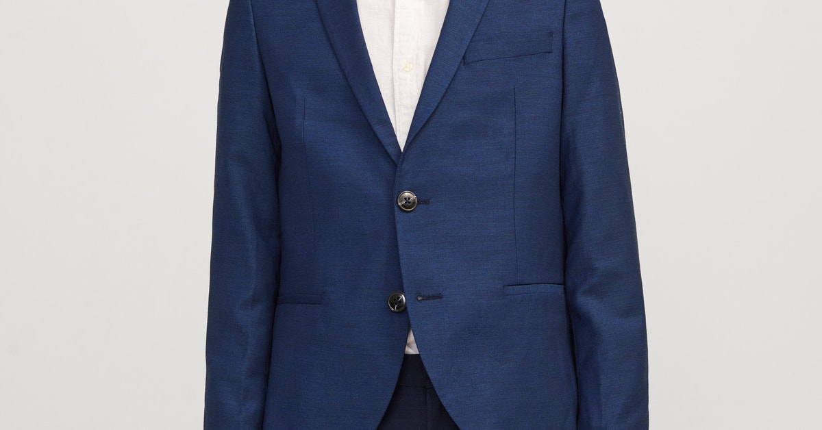 JACK & JONES Jprsolaris Jr blazer voor jongens, zwart, 176