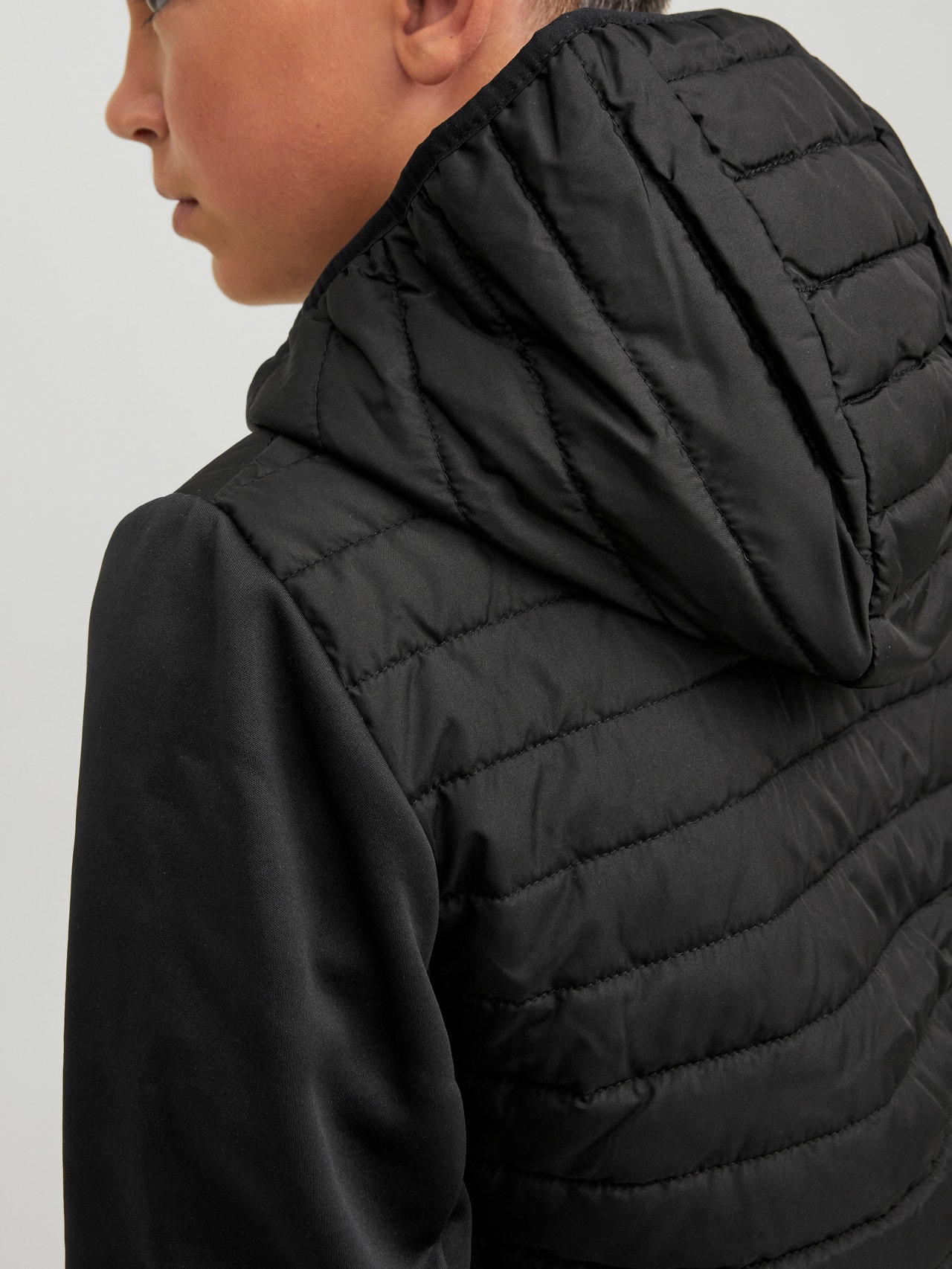Jack & Jones Hybrid jacket For boys -Black - 12182303