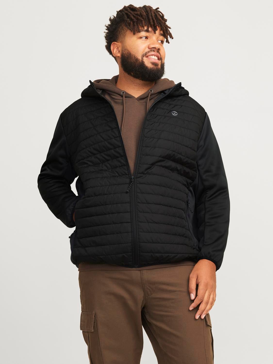 Plus Size Hybridjacke