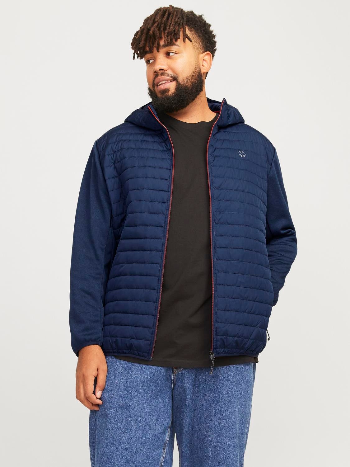 Plus Size Hybridjacke