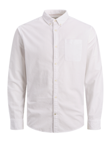 Jack & Jones Camisa informal Corte slim -White - 12182486