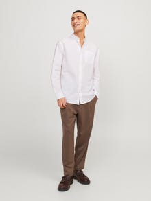 Jack & Jones Camisa informal Corte slim -White - 12182486
