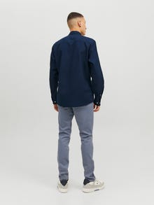 Jack & Jones Slim Fit Rento paita -Navy Blazer - 12182486