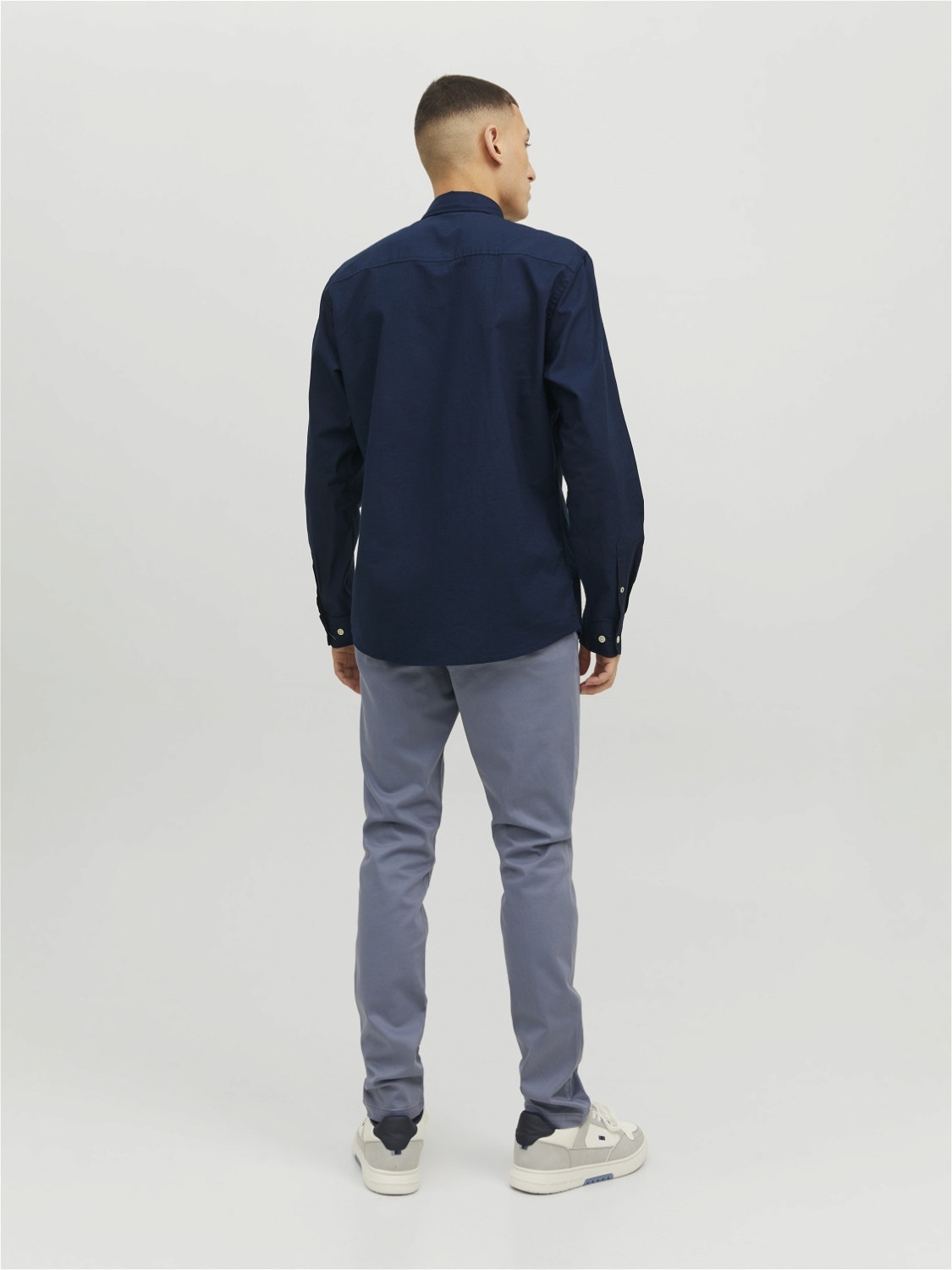 Jack & Jones Slim Fit Casual shirt -Navy Blazer - 12182486