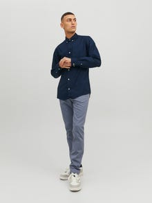 Jack & Jones Slim Fit Rento paita -Navy Blazer - 12182486