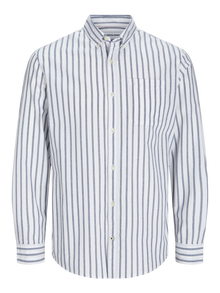 Jack & Jones Slim Fit Casual shirt -Ensign Blue - 12182486