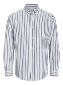 Jack & Jones Slim Fit Neformalus marškiniai -Ensign Blue - 12182486