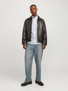 Jack & Jones Slim Fit Neformalus marškiniai -Ensign Blue - 12182486