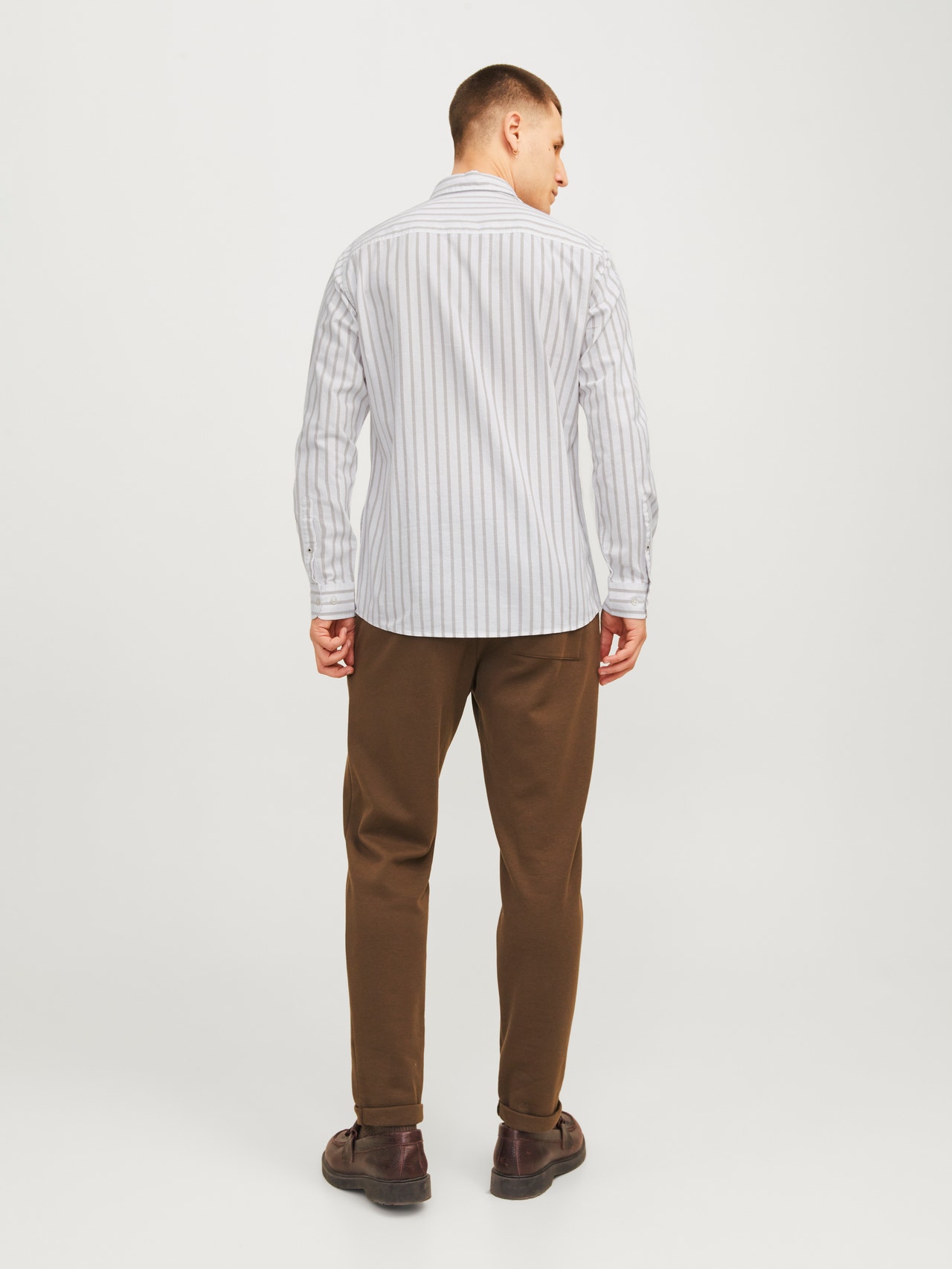 Jack & Jones Slim Fit Freizeithemd -Crockery - 12182486