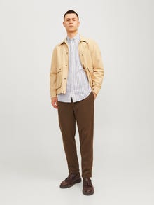 Jack & Jones Slim Fit Neformalus marškiniai -Crockery - 12182486