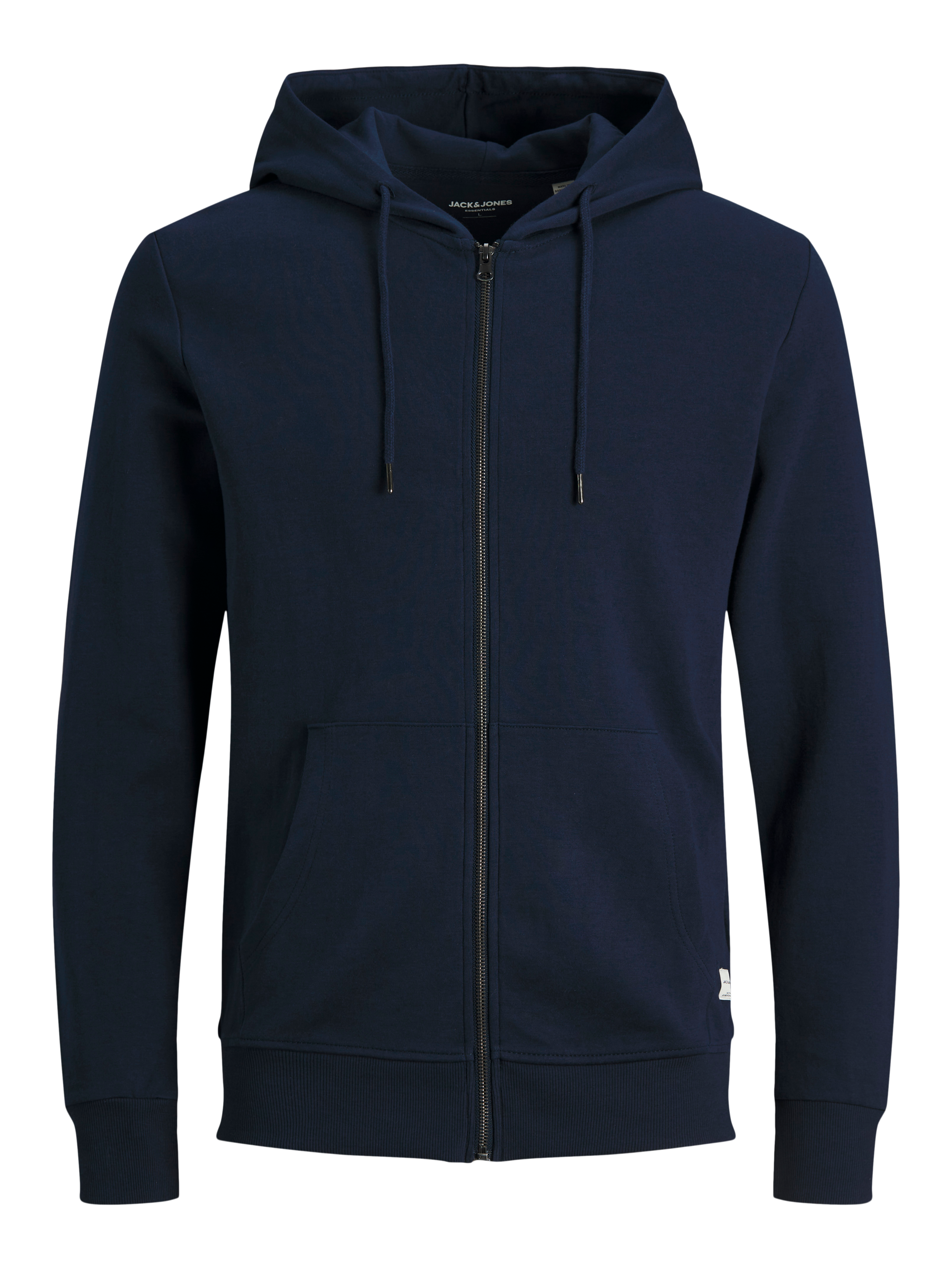 Thumbnail - Plus Size Einfarbig Kapuzenjacke