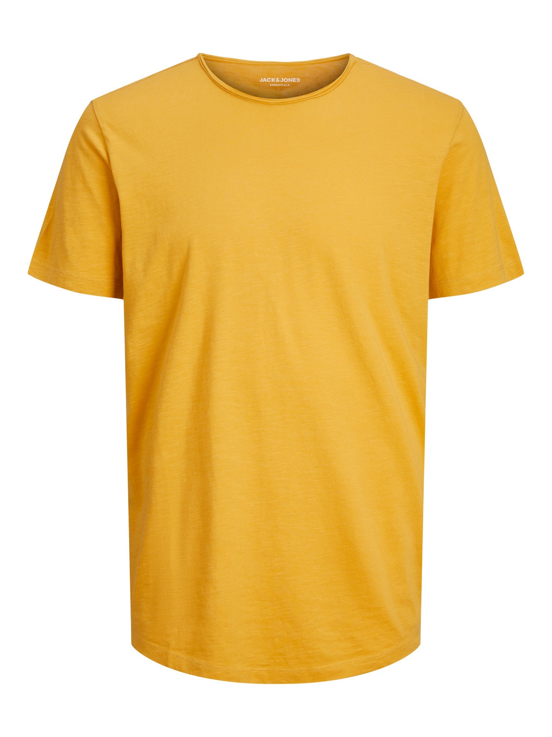 Jack & Jones T-shirt Uni Col rond -Honey Gold - 12182498